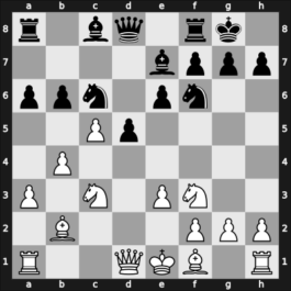 1904 City of London CC National Tournament – Round 16 – Mackenzie, Arthur J – 0-1 – Shoosmith, Hector W – G16