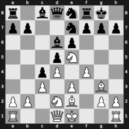 1904 City of London CC National Tournament – Round 17 – Lee, Francis J – 1-0 – Mortimer, James – G17