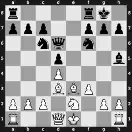 1904 DSB-14.Kongress – Round 1 – Mieses, Jacques – 1/2-1/2 – Von Bardeleben, Curt – G6