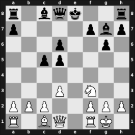1904 DSB-14.Kongress – Round 4 – Mieses, Jacques – 1/2-1/2 – John, Walter – G18