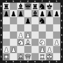 1904 DSB-14.Kongress – Round 6 – Bernstein, Ossip – 1/2-1/2 – Suechting, Hugo – G30