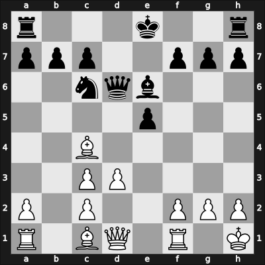 1904 DSB-14.Kongress – Round 7 – Von Gottschall, Hermann – 1/2-1/2 – Bernstein, Ossip – G34