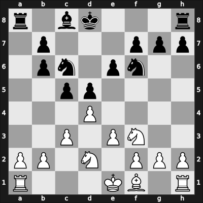 1904 London – Round 6 – Lee, Francis J – 1/2-1/2 – Teichmann, Richard – G18