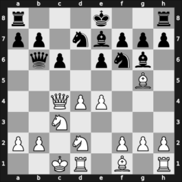 1904 London – Round 7 – Brown Mark Felix – 0-1 – Mackenzie, Arthur J – G21