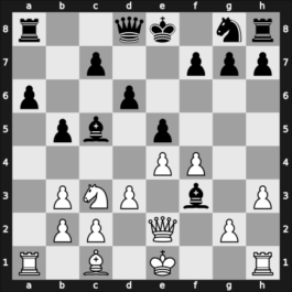 1904 London – Round 7 – Loman, Rudolf – 0-1 – Tattersall Creassey, Edward C – G22