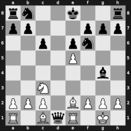 1904 London – Round 9 – Teichmann, Richard – 1-0 – Mackenzie, Arthur J – G29