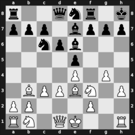 1904 London – Round 10 – Mortimer, James – 0-1 – Gunsberg, I. – G31