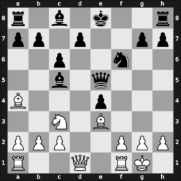 1904 London ENG – Round 4 – Tattersall, Creassey Edward Cec – 0-1 – Teichmann, Richard – G5