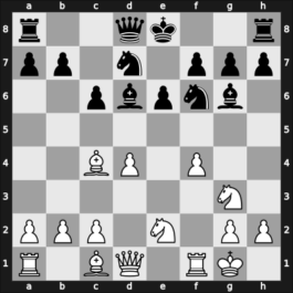 1904 London ENG – Round 5 – Gunsberg, Isidor – 1/2-1/2 – Lee, Francis J – G7
