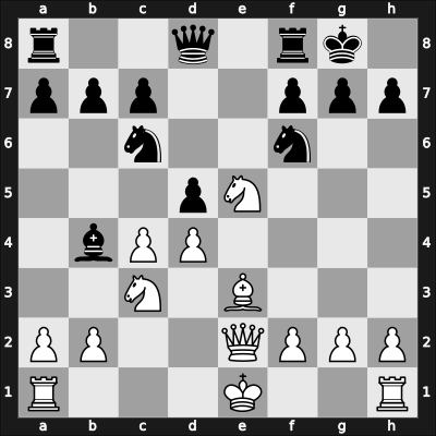 1904 London ENG – Round 8 – Napier, William – 1-0 – Loman, Rudolf – G12