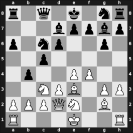 1904 London ENG – Round 11 – Leonhardt, Paul – 1/2-1/2 – Mackenzie, Arthur J – G17