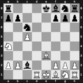 1904 London ENG – Round 12 – Shoosmith, Hector W – 0-1 – Napier, William – G20