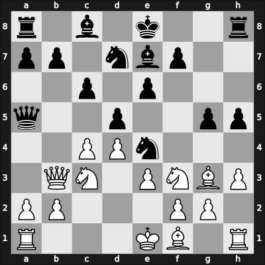 1904 London ENG – Round 14 – Mackenzie, Arthur J – 0-1 – Napier, William – G25