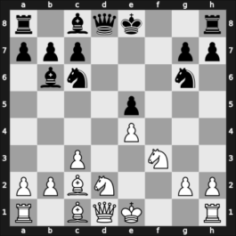 1904 Vienna Gambit – Round 7 – Loewy, Leopold Sr – 1/2-1/2 – Maroczy, Geza – G26