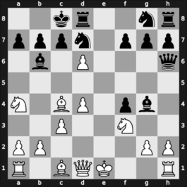 1904 Vienna Gambit – Round 10 – Wolf Heinrich – 0-1 – Schlechter, Carl – G35