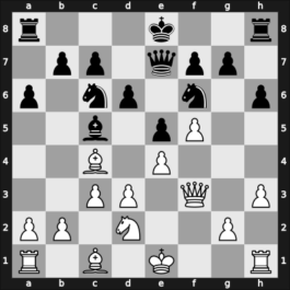 1904 Vienna Gambit – Round 12 – Perlis, Julius – 1/2-1/2 – Schlechter, Carl – G41