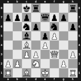 1904 Vienna Gambit – Round 14 – Loewy, Leopold Jr – 1/2-1/2 – Johner, Paul – G47