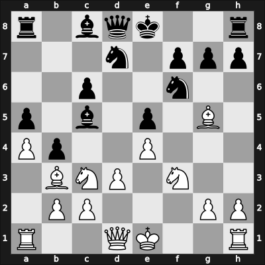 1904 Vienna Gambit – Round 17 – Loewy, Leopold Jr – 0-1 – Marco, Georg – G51
