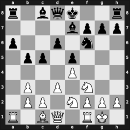 1905 BCF Ch 2nd – Round 5 – Atkins, Henry Ernest – 1-0 – Michell, Reginald – G13