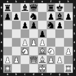 1905 BCF Ch 2nd – Round 8 – Shoosmith, Hector W – 1/2-1/2 – Atkins, Henry Ernest – G19