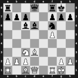 1905 BCF Ch 2nd – Round 9 – Blackburne, Joseph – 0-1 – Sherrard, Charles Hugh – G21