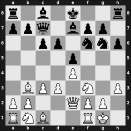 1905 BCF Ch 2nd – Round 9 – Atkins, Henry Ernest – 1-0 – Wahltuch, Victor Leonard – G22