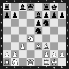 1905 Barmen-A – Round 1 – Suchting, H. – 1/2-1/2 – Marshall Viele, Fabrizio Aaron – G10