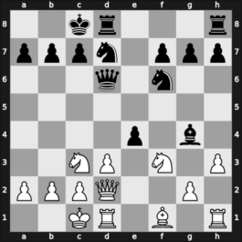 1905 Barmen-B – Round 1 – Schwan, Wilhelm – 1/2-1/2 – Nimzowitsch, Aron – G21