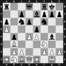 1905 Hauptturnier A – Round 1 – Vidmar Milan – 1/2-1/2 – Blejkmans D – G3