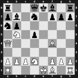 1905 Hauptturnier A – Round 4 – Důras, Oldřich – 1-0 – Kieseritzky, R.K. – G13