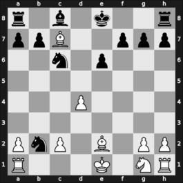 1905 Hauptturnier A – Round 5 – Popiel, Ignacy – 1-0 – Marchand, Max – G16