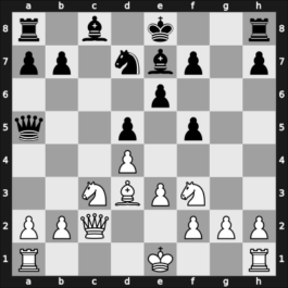 1905 Hauptturnier A – Round 13 – Kieseritzky, R – 0-1 – Rubinstein, Akiba – G44