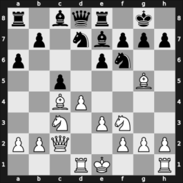 1905 It (Men) Barmen GER – Round 1 – Kostic, Boris – 1/2-1/2 – Kostic, Boris – G9