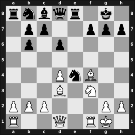 1905 It (Men) Barmen GER – Round 1 – Alapin, Simon – 1/2-1/2 – Wolf, Hans-Josef – G40