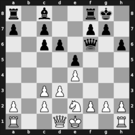 1905 It (Men) Barmen GER – Round 1 – Mieses, Jacques – 0-1 – Bernstein, Olivia – G47