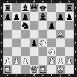 1905 It (Men) Barmen GER – Round 1 – Capablanca, Jose – 1/2-1/2 – Reggio, Arturo – G71