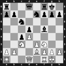 1905 It (Men) Barmen GER – Round 13 – Bleykmans, Dirk – 0-1 – Nimzowitsch, Aron – G135