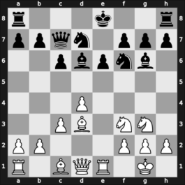 1905 It (Men) Barmen GER – Round 15 – Kopa, Ignacy – 1/2-1/2 – Bogoljubow, Efim – G163