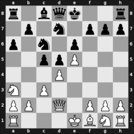 1905 It (Men) Barmen GER – Round 15 – Kostic, Boris – 1-0 – Nimzowitsch, Aron – G167