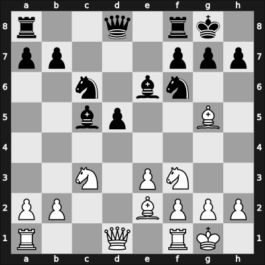 1905 It (Men) Stockholm SWE – Round 1 – Janowski, Dawid – 0-1 – Marchand, Max – G2