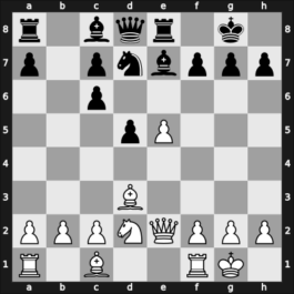 1905 It (Men) Stockholm SWE – Round 1 – Blackburne, Joseph – 1-0 – Schelfhout, Willem – G4