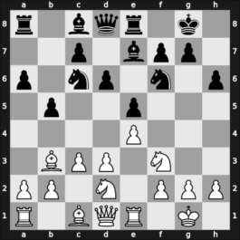1905 It (Men) Stockholm SWE – Round 2 – Teichmann, Richard – 1-0 – Spielmann, Rudolf – G8