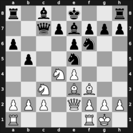 1905 It (Men) Stockholm SWE – Round 3 – Leonhardt, Paul – 1/2-1/2 – Rubinstein, Akiba – G10