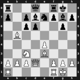 1905 It (Men) Stockholm SWE – Round 3 – Spielmann, Rudolf – 1-0 – Tartakower, Savielly – G11