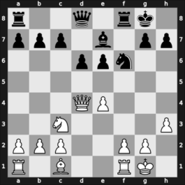 1905 It (Men) Stockholm SWE – Round 5 – Spielmann, Rudolf – 1-0 – Schelfhout, Willem – G17
