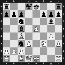 1905 It (Men) Stockholm SWE – Round 7 – Leonhardt, Paul – 1/2-1/2 – Schelfhout, Willem – G24