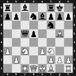 1905 It (Men) Stockholm SWE – Round 9 – Teichmann, Richard – 1-0 – Schelfhout, Willem – G30