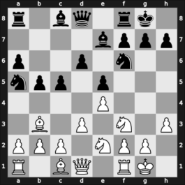 1905 It (Men) Stockholm SWE – Round 11 – Tartakower, Savielly – 1-0 – Chigorin, Mikhail – G38