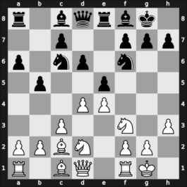 1905 It (Men) Stockholm SWE – Round 14 – Wolf, Hans-Josef – 0-1 – D Marco, Gianni – G51