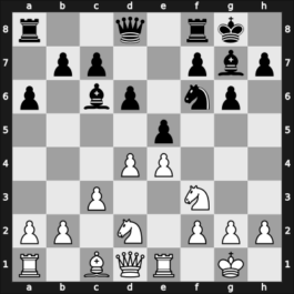 1905 It (Men) Stockholm SWE – Round 16 – Marchand, Max – 1/2-1/2 – Burn, Amos – G59